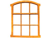 Stalraam met kiepraam - 71 x 57,5 cm - gietijzer
