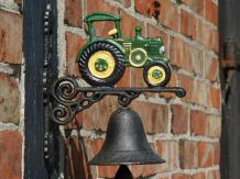 Sonnette classique Tracteur, Fonte, Cloche Klingel