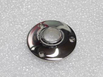 Runde Türgriffrosette – Nickel glänzend – Ø 5 cm