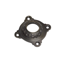 Klinkrozet – donker gepatineerd messing – klassiek