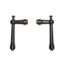 Set deurklinken Montel – donker gepatineerd messing