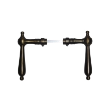 Set deurklinken 'Classic' – donker gepatineerd messing