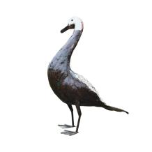 Knobbelzwaan tuinbeeld - 128 cm - metalen beeld - Afrika
