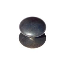 Knop met rozet – 50 mm – antiek messing – holle knop