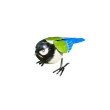 Koolmees - handgemaakt uit Afrika - vogel - in kleur