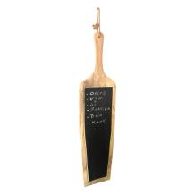 Houten wandplank, krijtbord, attentiebord / boodschappenbord