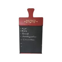 Krijtbord als snijplank, bestelbord voor in de keuken, keukendecoratie