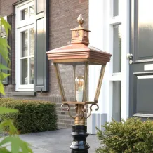 Separater Lampenschirm – 60 cm – Aluminium – Messing-Bronze-Optik
