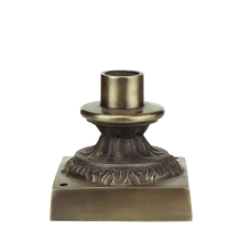 Pied de lampe - Laiton - Bronze