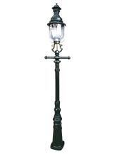 Staande lantaarn 'Brussel' - buitenlamp - 250 cm - aluminium