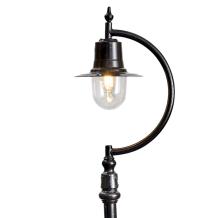 Lantaarnpaal 250 cm - Ganzennek - zwart - gietijzer