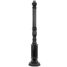 Réverbère - 113 cm - Noir - Alu
