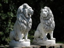 Löwen Satz – imposant – 135 cm – exklusive Dekoration