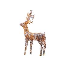 Verlicht hert XL – 175 cm – warme kerstverlichting