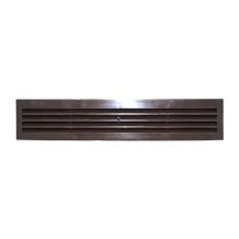 Luchtrooster, ventilatierooster, kunststof-bruin