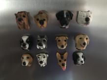 Honden Magneten - 12 Stuks - Decoratie
