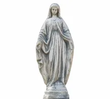 Stenen Mariabeeld – klassiek religieus tuinbeeld – 62 cm