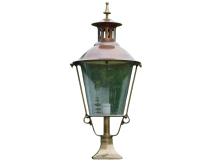 Buitenlamp op voet 'Paris' - 90 cm - messing en koper