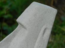 Moai - statue en pierre - 73 cm - look classique