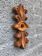 Maueranker, Balkenanker, Gusseisen, dekorative Form