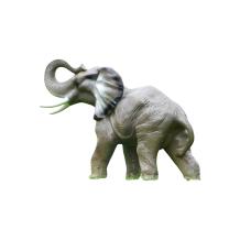 Olifant - polystone beeld - 90 cm - in kleur - gedetailleerd