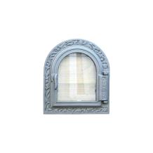 Ovendeur voor de kachel of oven, gietijzer en glas