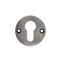 Ronde cilinderrozet – PC – verzinkt gietijzer – grijs