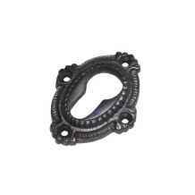 Slotrozet PC – donker gepatineerd messing – klassiek