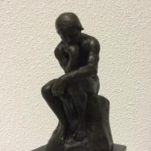 Sculptuur Brons, De denker