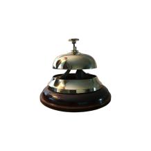 Hotel-balie bel hout -messing, prachtige klank