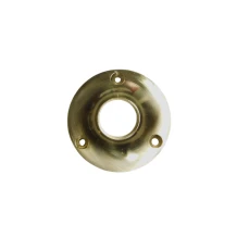 Ronde klinkrozet – messing – diameter 5 cm – deurbeslag