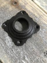 Rosette aus antikem Eisen, Türgriff - Drückerrosette, Türgriffrosette