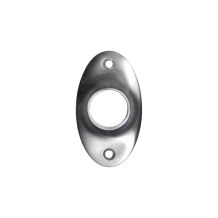 Ovale klinkrozet – mat nikkel – 56 x 33 mm – modern