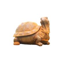 Schildpad - gietijzer - 17x23 cm - rustiek - tuinbeeld