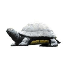 Schildpad - gietijzeren beeld - 12 cm - bronskleur