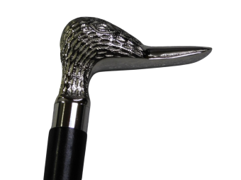 Schoenlepel met Eend - Hardhout en Nikkel