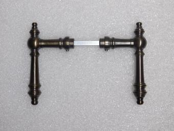 Montreux Türgriffset – Dunkel patiniertes Messing