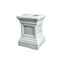 Sokkel - steen - 60 cm - klassiek witte afwerking - massief