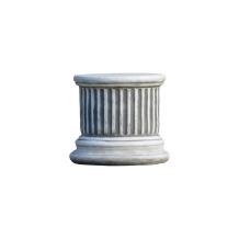 Kleine sokkel - steen - 23 cm - Romeinse stijl - klassiek