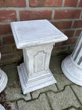 Colonne de style grec - base en pierre - 41 cm - style ancien