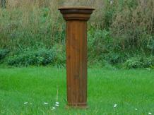 Base ronde - fonte - 73 cm - finition rustique