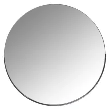 Spiegel zwart metaal, rond, wandspiegel, moderne wanddecoratie