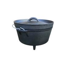 Brand pot, ijzer, grote gietijzeren pan, pot, capaciteit 4 liter