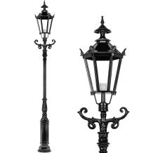Tuinlantaarn Amsterdam - 320 cm - klassieke buitenverlichting