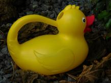 Ente - Gießkanne - Kunststoff - 18x26 cm - gelb