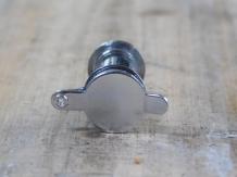 Deurspion - messing verchroomd - 35-60 mm - gezichtsveld 180°