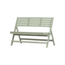 Inklapbare tuinbank - hardhout - vintage green