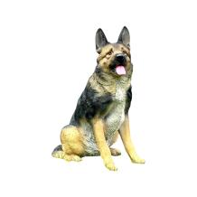 Duitse herder - hond - polystone - 78 cm - in detail