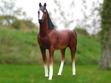 Cheval - Statue XXL - 190 x 220 cm - Décoration polystone