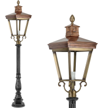 Lanterne de jardin High Bovensmilde Bronze - 150 cm